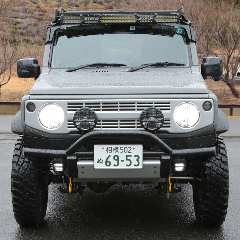 APIO Stainless Steel Front SHISHI-KARI Bumper Jimny (2018-ON)