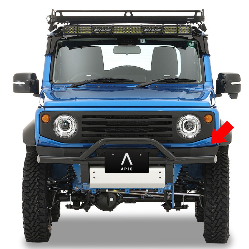 パーツ Jimny JB64 APIO Front Bumper 3032-60_6-thumb-420xauto-14688