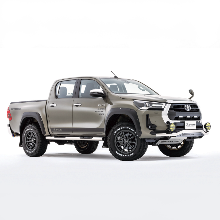 JAOS Stainless Steel Skid Plate for TOYOTA HILUX 125 (2017-2024)