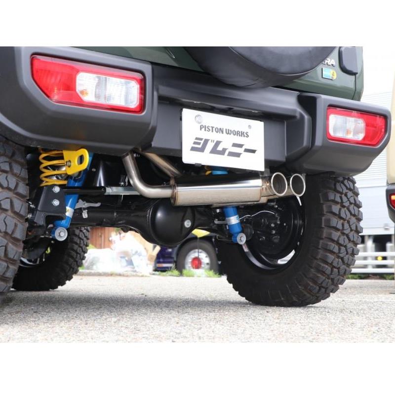 5ZIGEN Dual Silencer Muffler Jimny JB74 (2018-ON)