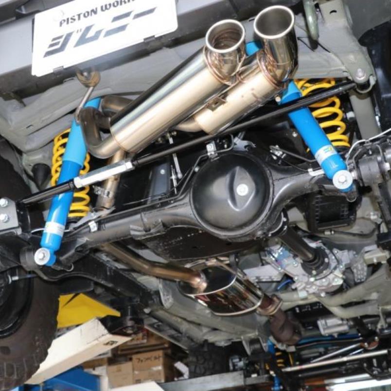 5ZIGEN Dual Silencer Muffler Jimny JB74 (2018-ON)