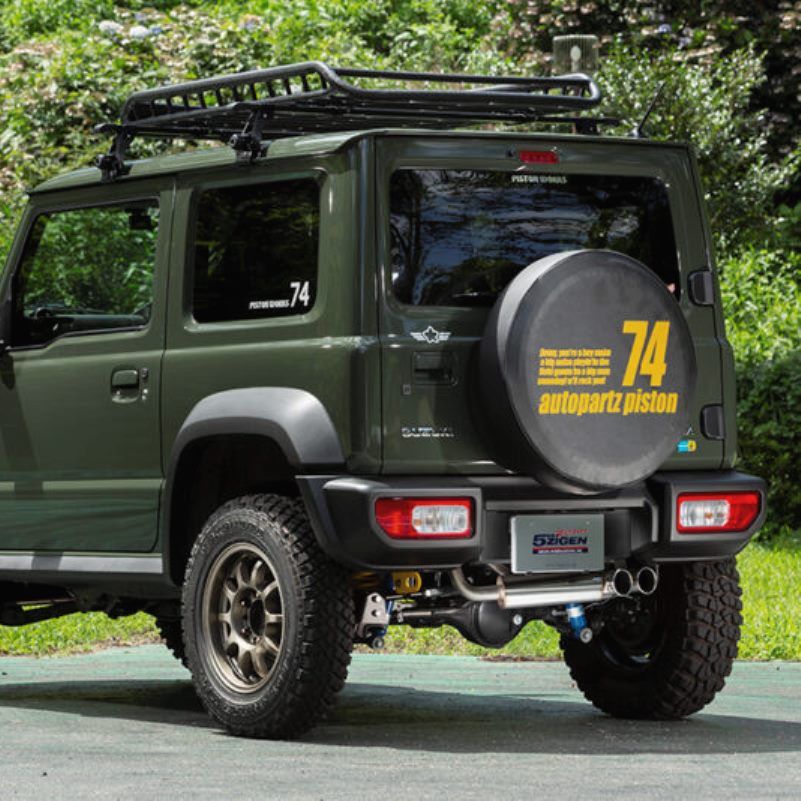 5ZIGEN Dual Silencer Muffler Jimny JB74 (2018-ON)