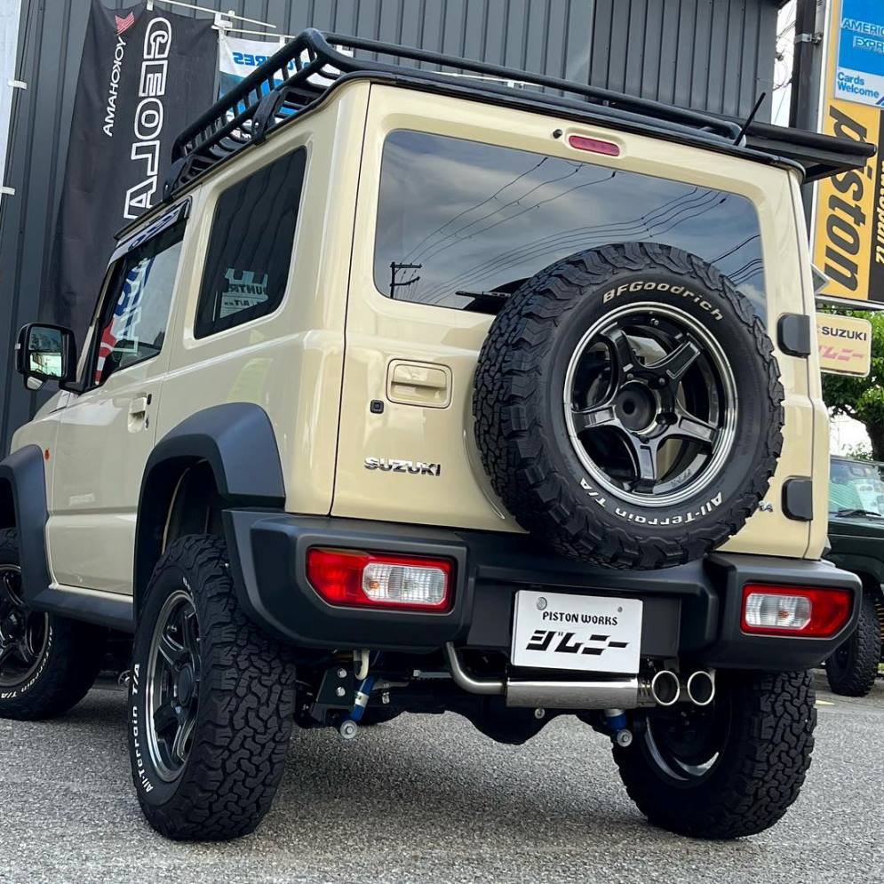 5ZIGEN Dual Silencer Muffler Jimny JB74 (2018-ON)