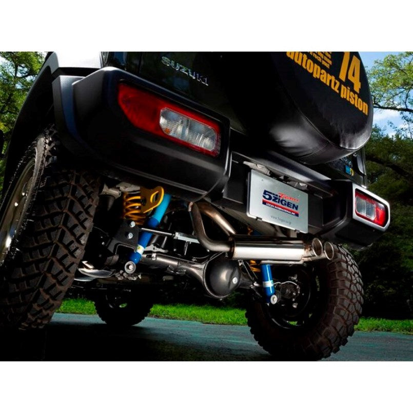 5ZIGEN Dual Silencer Muffler Jimny JB74 (2018-ON)