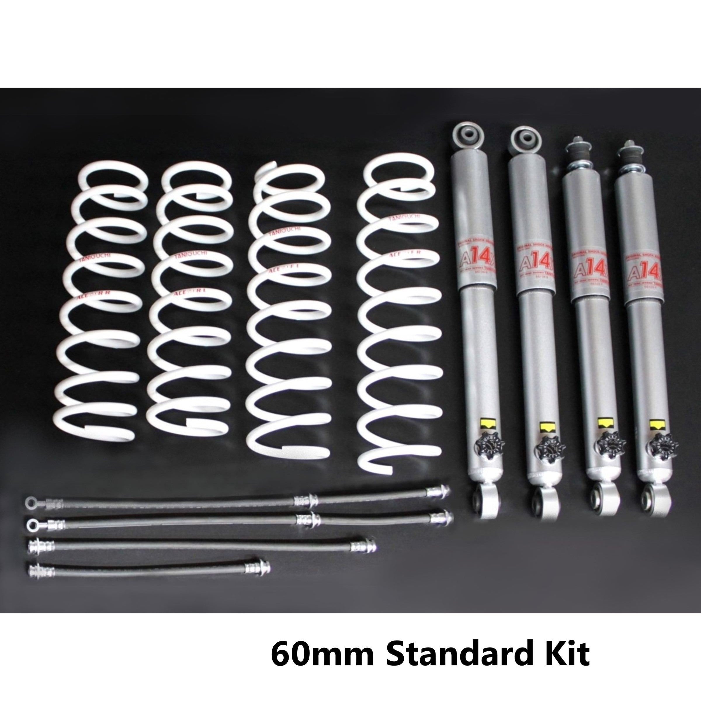 TANIGUCHI Adjustable Shock Absorbers for 2-3"/40-75mm lifted Jimny JB74 (2018-ON)