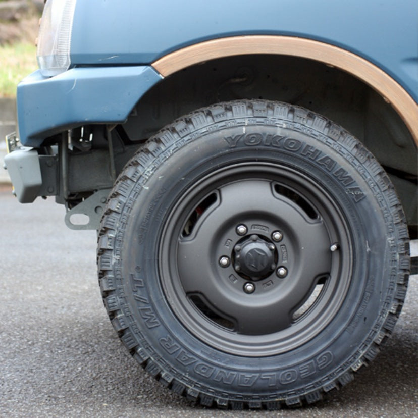 APIO WILDBOAR SR Black 16" Wheels for Jimny