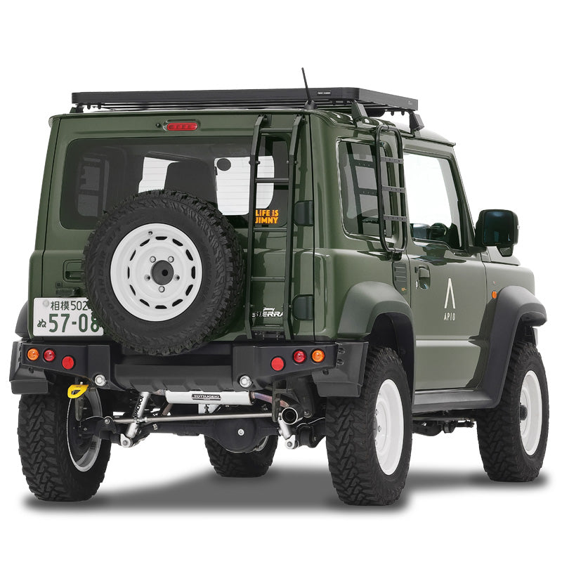 APIO WILDBOAR Venture Black 15" Wheels for Jimny