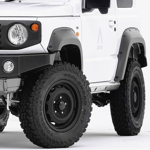 APIO WILDBOAR Venture Black 16" Wheels for Jimny