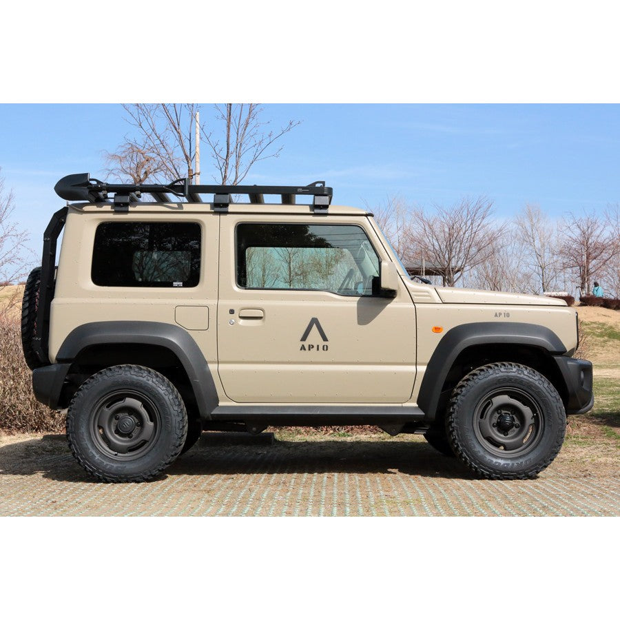 APIO WILDBOAR SR Black 15" Wheels for Jimny