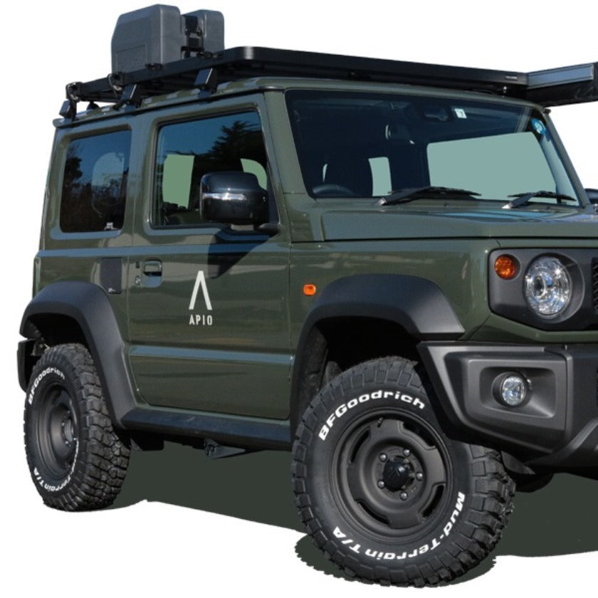 APIO WILDBOAR SR Black 15" Wheels for Jimny