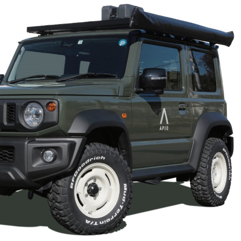 APIO WILDBOAR SR Gray 15" Wheels for Jimny