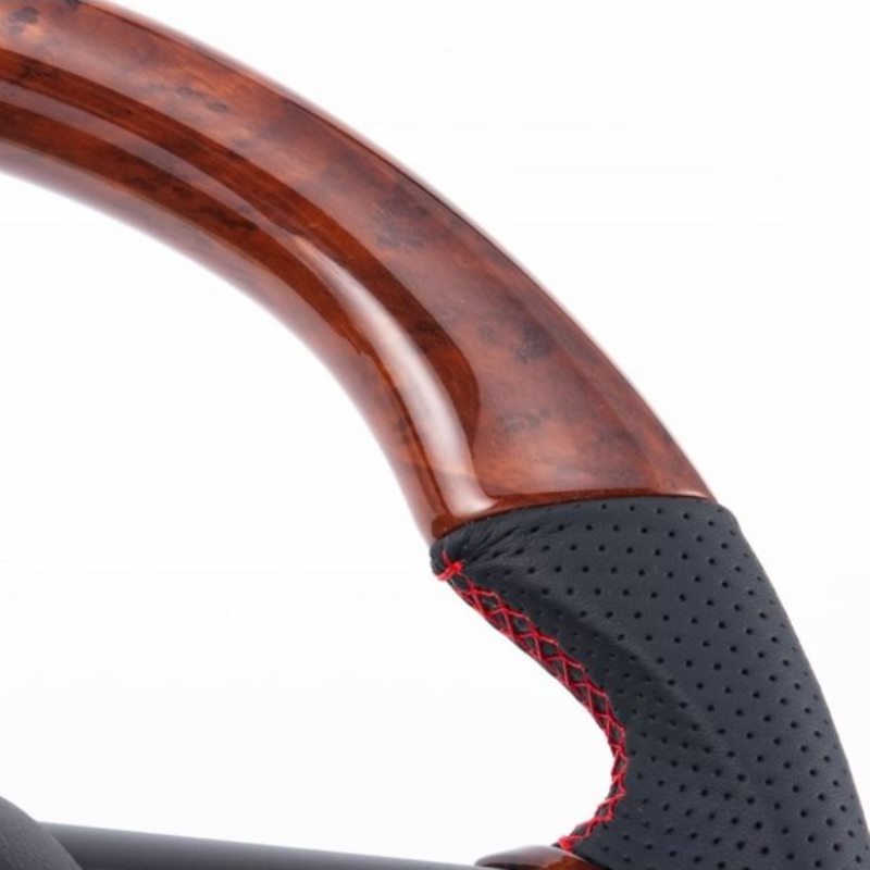 SHOWA GARAGE Leather Combination Steering Wheel Glossy Jimny (2018-ON)