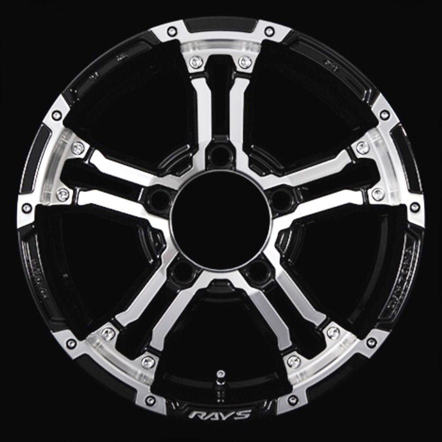 RAYS DAYTONA FDX-J set of Wheels for Jimny Black Diamond Cut Japan