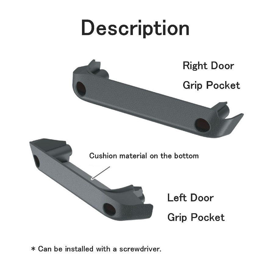 EXEA Door Grip Pockets Jimny (2018-ON)