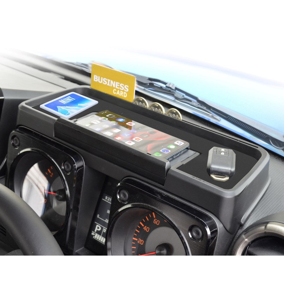 EXEA Dashboard Storage Tray with Phone Stand and Charger Jimny (2018-ON)