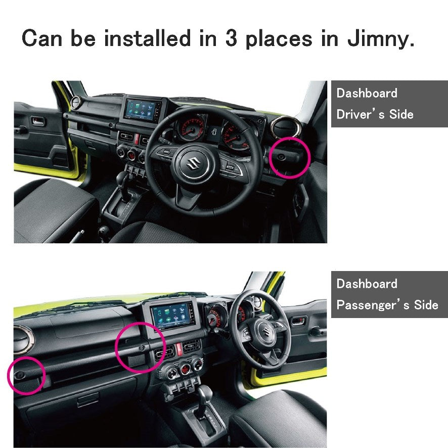 EXEA Sturdy Phone Holder Jimny (2018-ON)