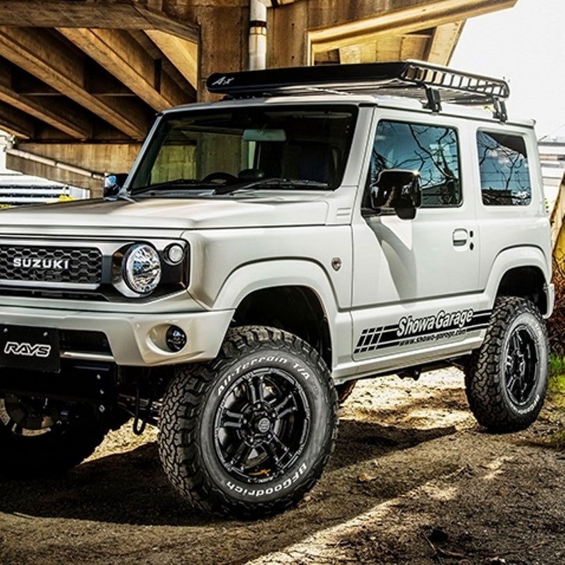 rays team daytona fdx collection 16㌅ RAYS DAYTONA FDX-J set of Wheels for Jimny Black Collection