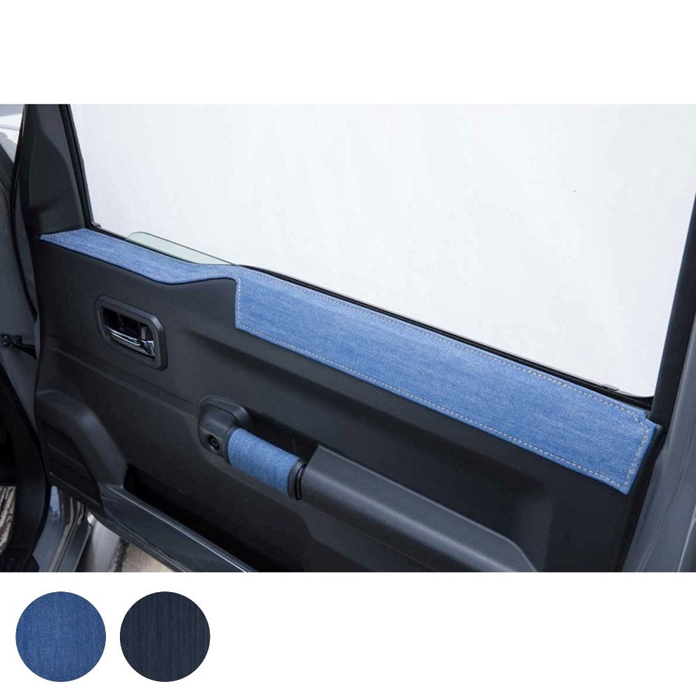 GRACE Denim Door Trim Panel Upper Covers Jimny JB74 (2018-ON)
