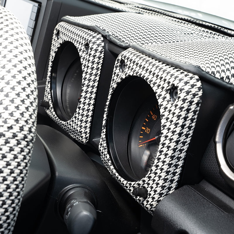 GRACE Houndstooth Meter Panel Covers Jimny (2018-ON)