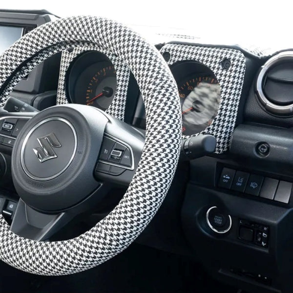 GRACE Houndstooth Meter Panel Covers Jimny JB74 (2018-ON)
