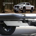 JAOS Heavy-duty Aluminum Skid Plate for TOYOTA HILUX 125 (2017-2024)