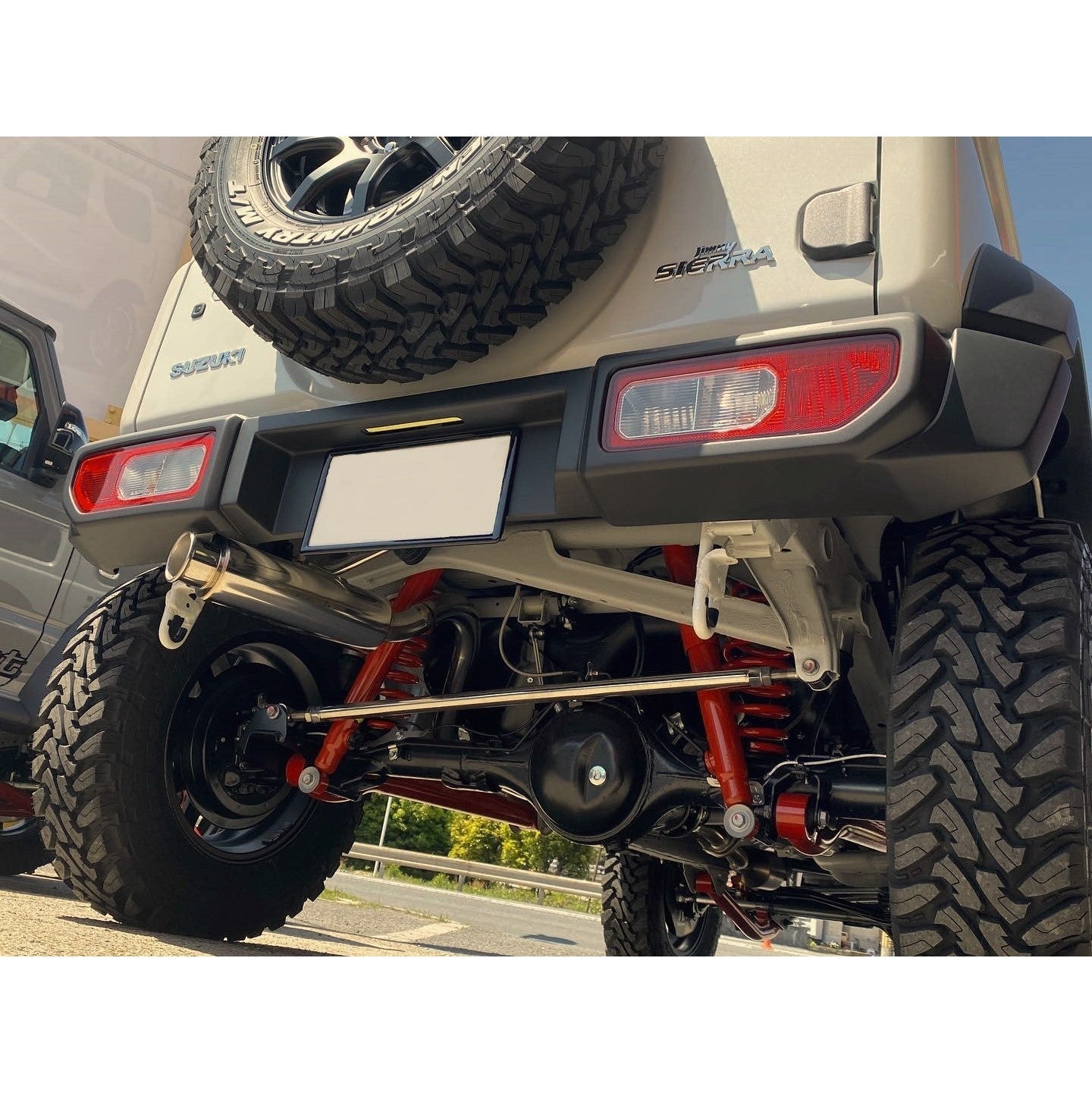 HIGH-BRIDGE FIRST ABS Rear Bumper S-NP Jimny JB74 Sierra 2018-ON