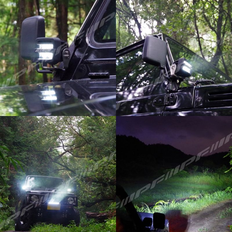 IPF 2-inch Cube Double-Row LED Driving Lights (S-632)