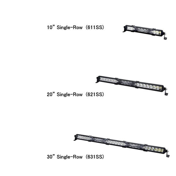 IPF Heavy-duty LED Lightbar 10-50"