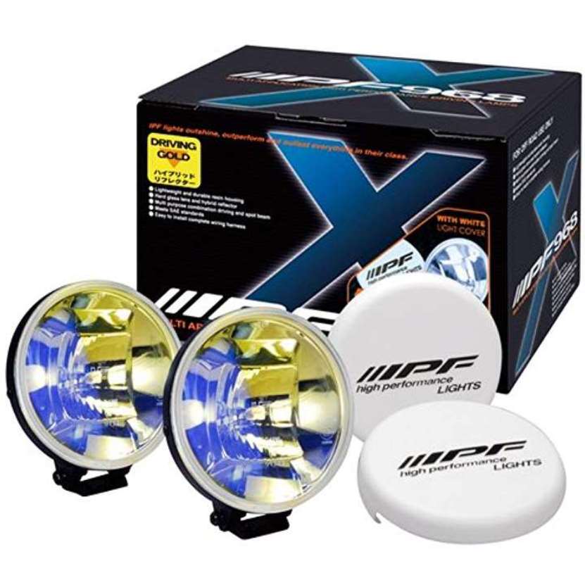 IPF ライト 968 IPF 968 Hybrid Reflector Yellow Clear Fog Driving Lights S