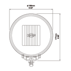 IPF 968 Hybrid Reflector Driving Lights (S-9681, S-9682)