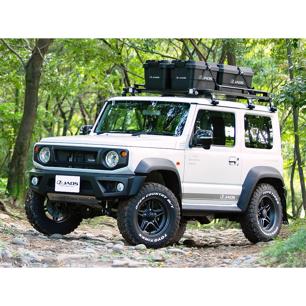 JAOS EXCEL JX3 16x5.5J +22 5H PCD139.7 マットガンメタリック