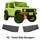 RV4 WILD GOOSE Heavy-duty Steel Front Bumper type 1 Jimny (2018-ON)