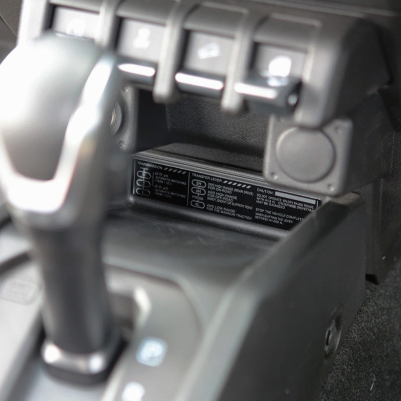 APIO Shift Pattern Plate Jimny (2018-ON) MT/AT