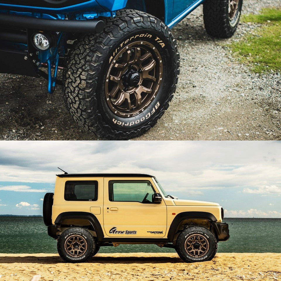 RAYS DAYTONA F6 Boost Dark Bronze 16" Wheels for Jimny