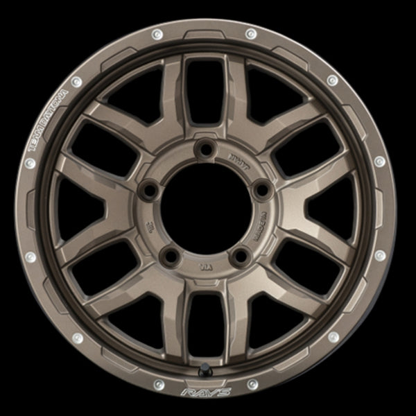 RAYS DAYTONA F6 Boost Semigloss Black 16" Wheels for Jimny