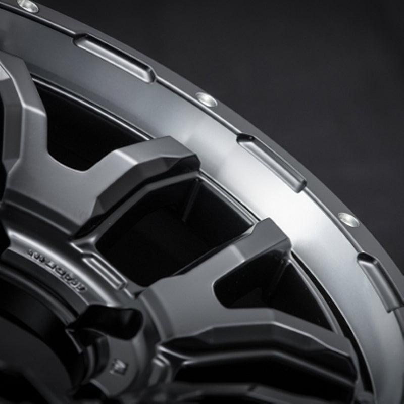 RAYS DAYTONA F6 Boost Semigloss Black 16" Wheels for Jimny