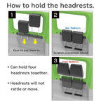 EXEA Head Rest Holder Jimny JB74 (2018-ON)