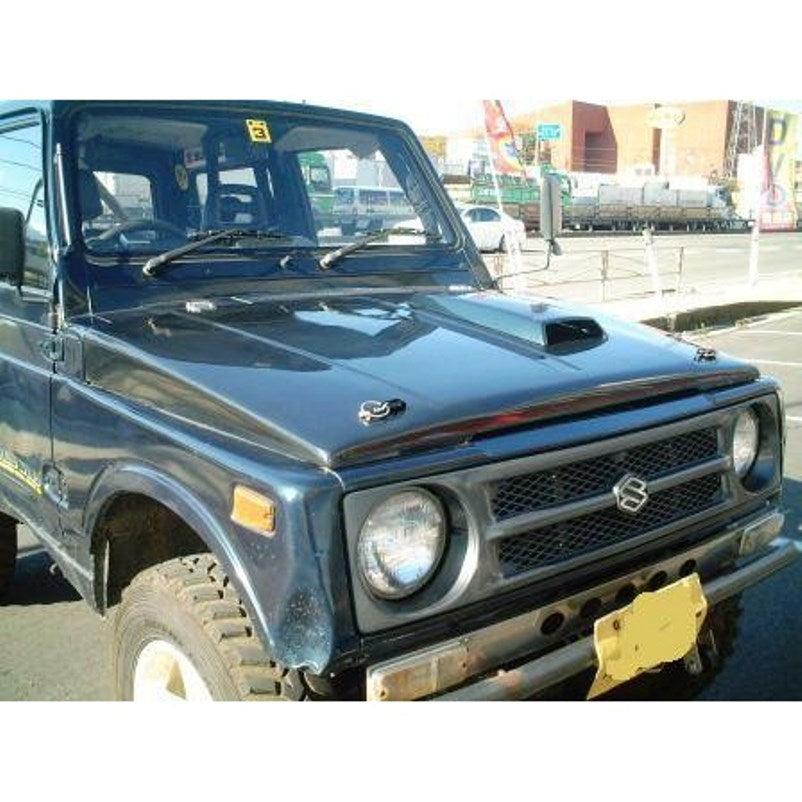 RV4 WILD GOOSE Carbon FRP Hood Jimny JA11, 71 JDM (1987-1995)