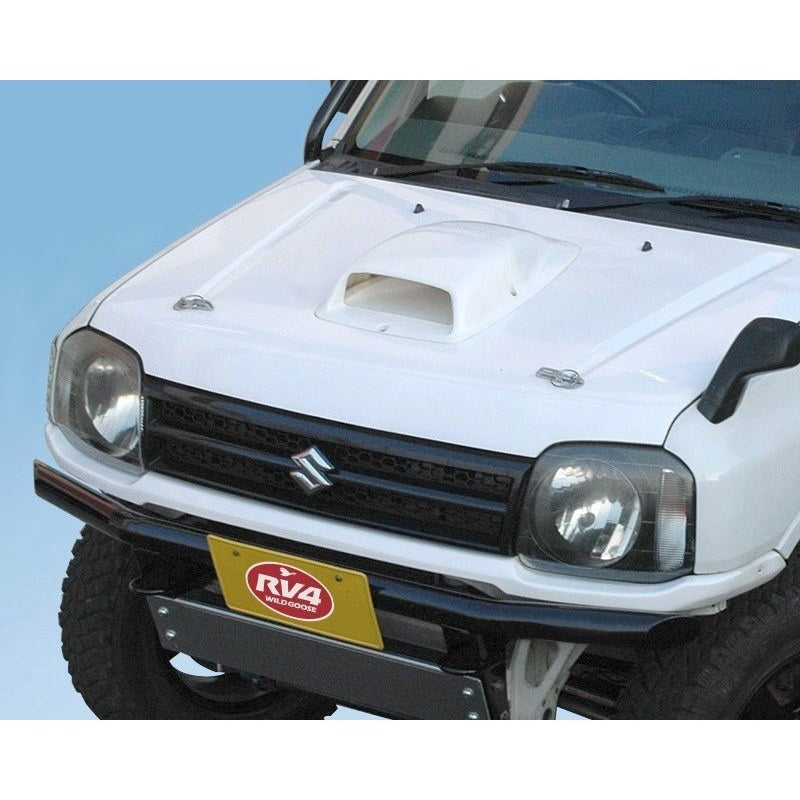 RV4 WILD GOOSE Carbon FRP Power-Increase Air Scoop Jimny JB23 JDM (1998-2012)