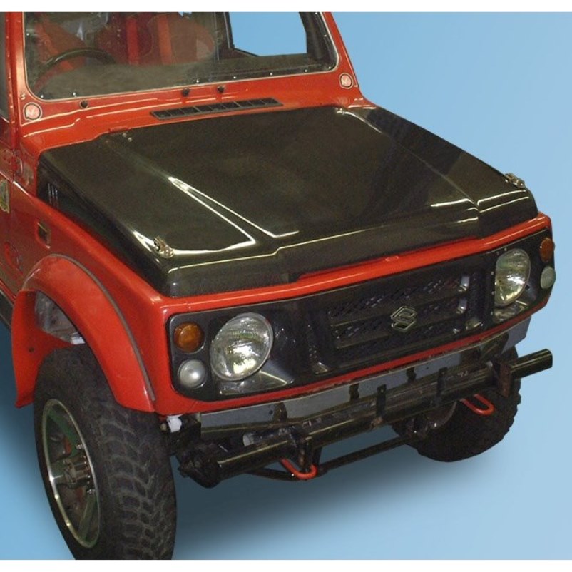 RV4 WILD GOOSE Carbon FRP Hood Jimny JB32 (1995-1998)