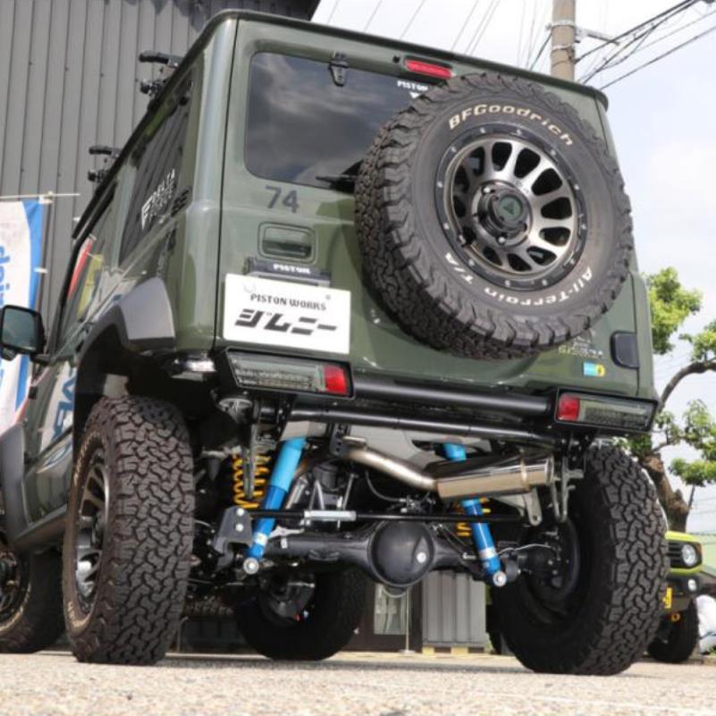 PISTON WORKS Muffler Jimny JB74 (2018-ON)