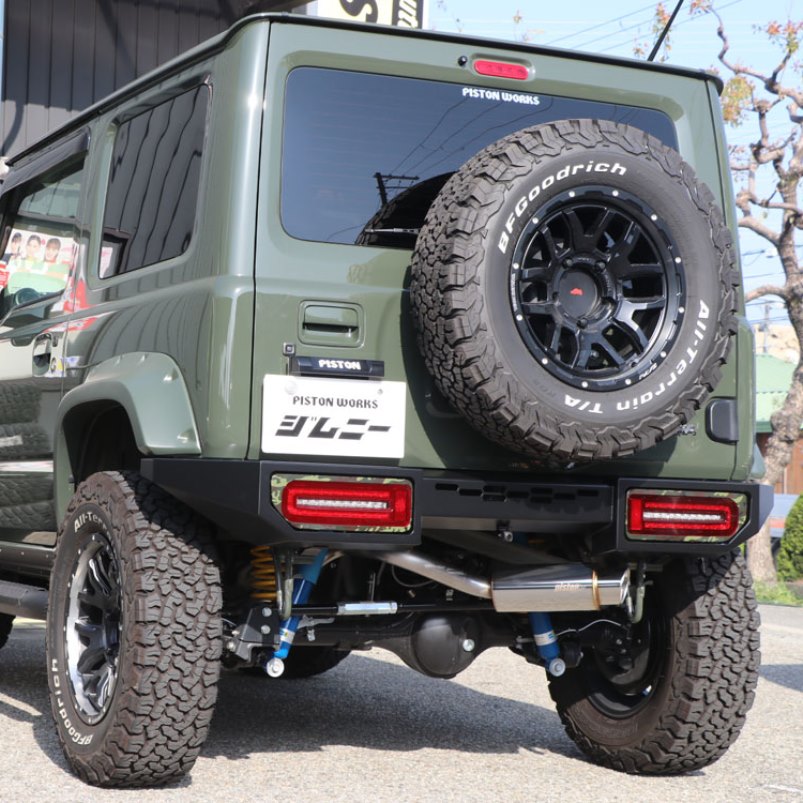 PISTON WORKS Muffler Jimny JB74 (2018-ON)