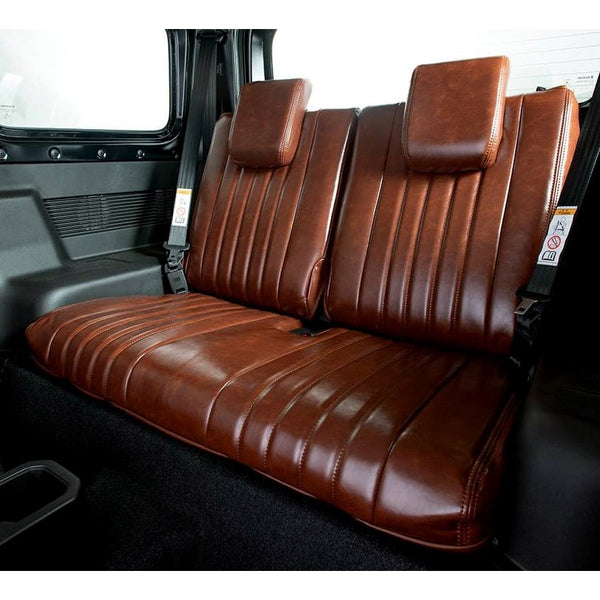 SHOWA GARAGE Premium Leather Seat Covers Brown Jimny JB74 (2018-ON)