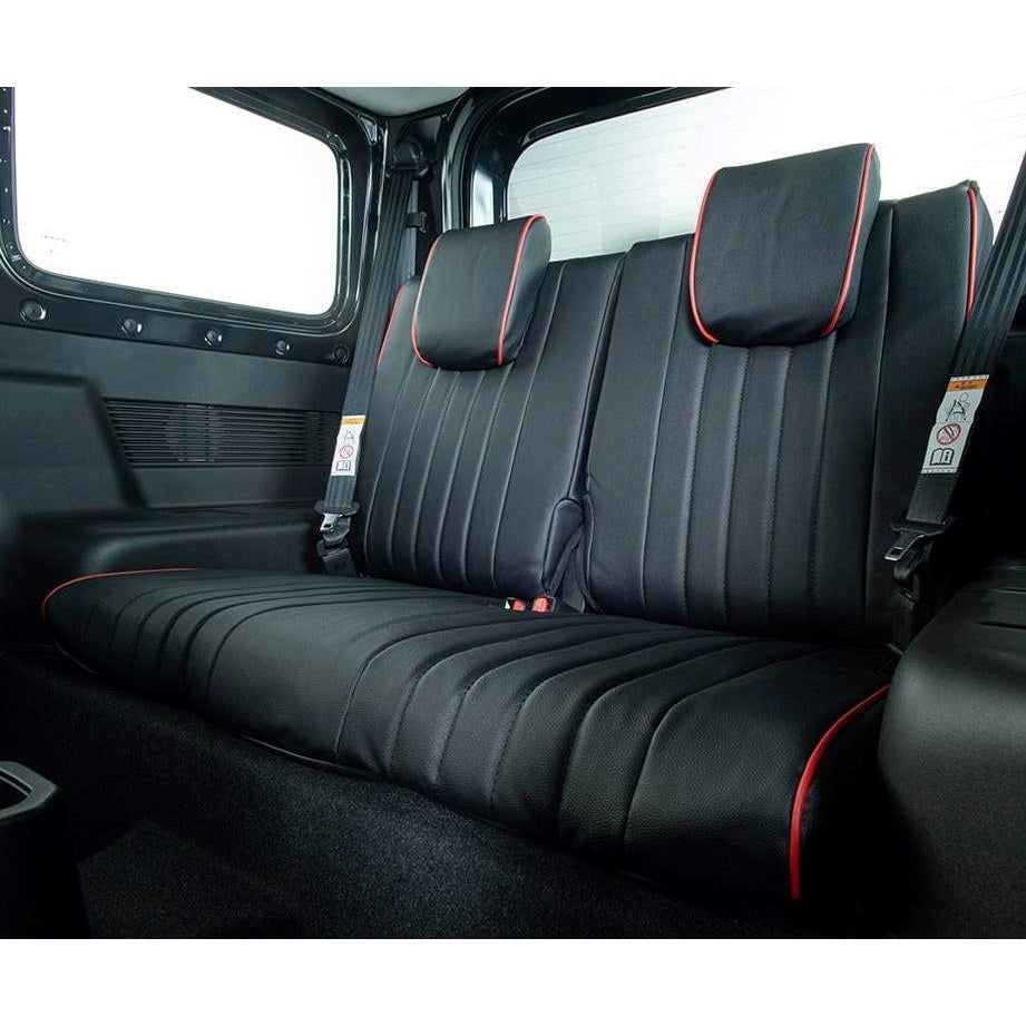 SHOWA GARAGE Standard Leather Seat Covers with Piping Jimny (2018-ON)