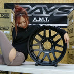 RAYS A-LAP-07X Matte Black 18" Forged Wheels for Jimny