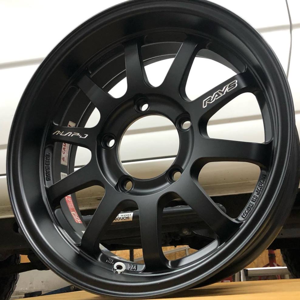 RAYS A-LAP-J Matte Black 16