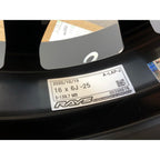 RAYS A-LAP-J Matte Black 16" Forged Wheels for Jimny