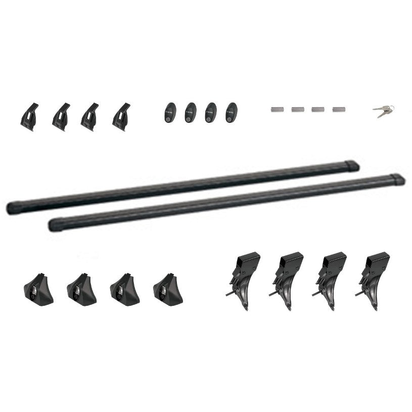 INNO Square Roof Bars with Rain Gutter Foot Jimny (2018-ON)