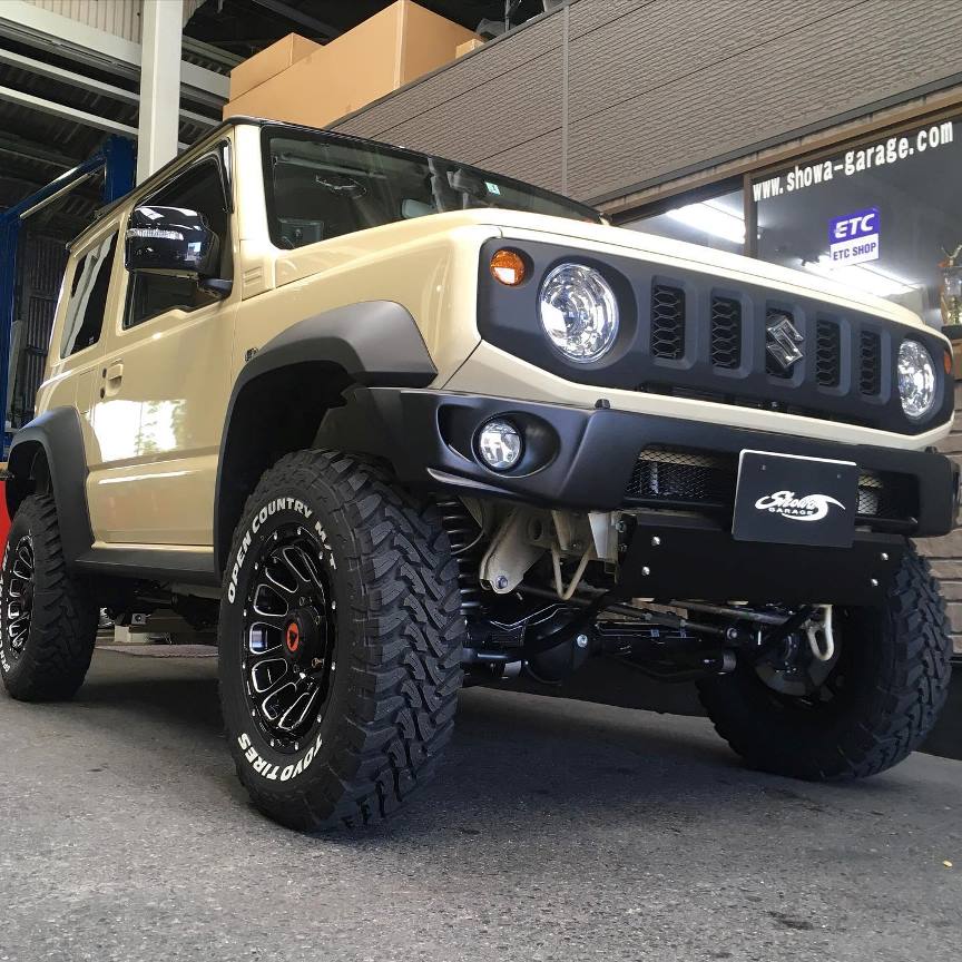 SHOWA GARAGE 75mm Lift Adjustable Coil Springs Jimny JB74 (2018-ON)