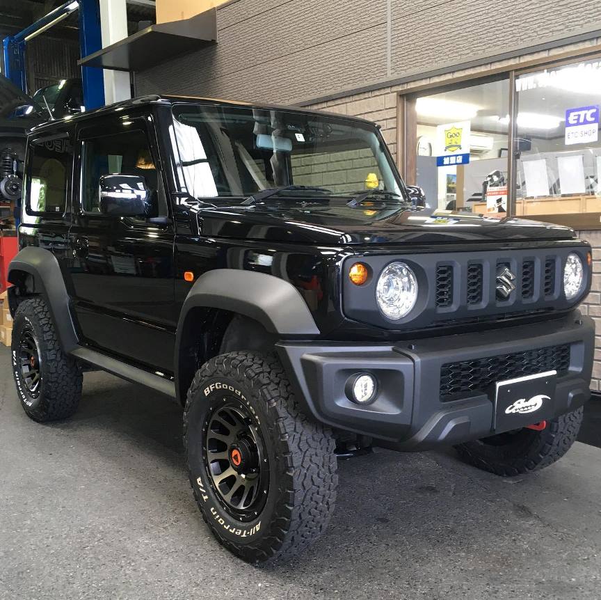 SHOWA GARAGE 75mm Lift Standard Suspension Kit Jimny JB74 (2018-ON)